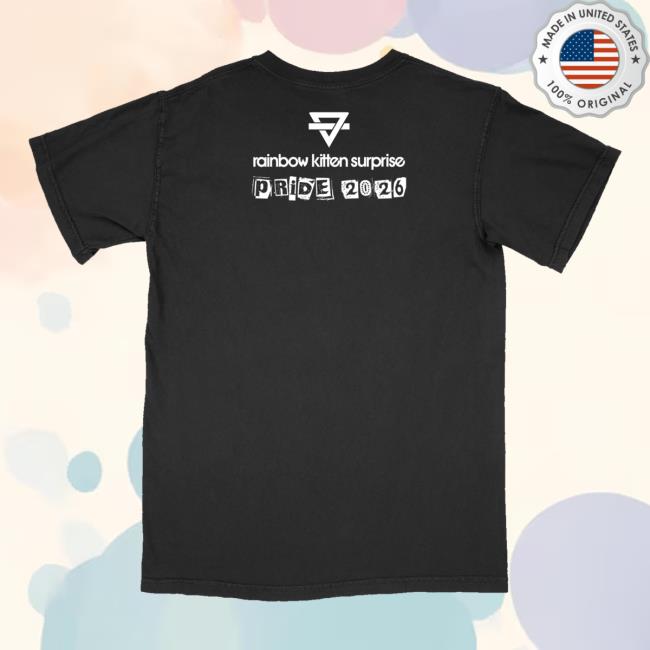 Rainbow Kitten Surprise Merch Store Rks Pride 2026 Tee Shirt