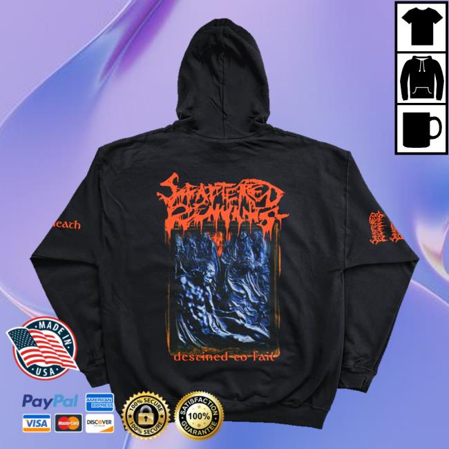 Reality Fade Shop Merch Store Scattered Remnants Destined To Fail Hoodie