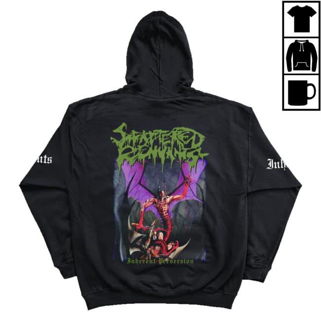 Reality Fade Shop Merch Store Scattered Remnants Inherent Perversion Hoodie