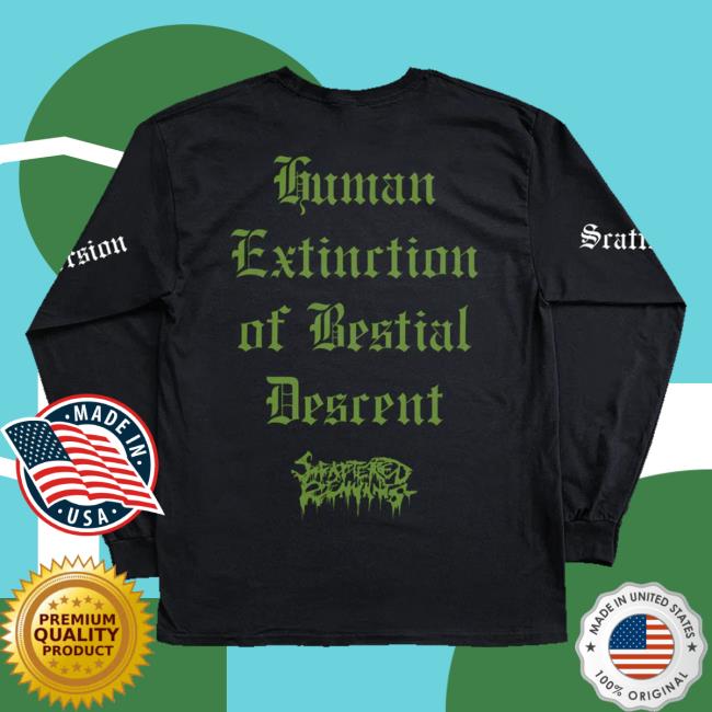 Reality Fade Shop Merch Store Scattered Remnants Inherent Perversion Long Sleeve