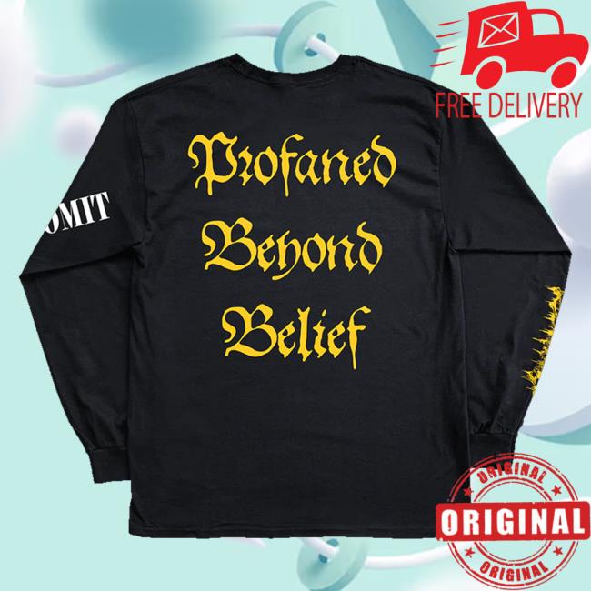 Reality Fade Shop Merch Store Scattered Remnants Profaned Beyond Belief Long Sleeve