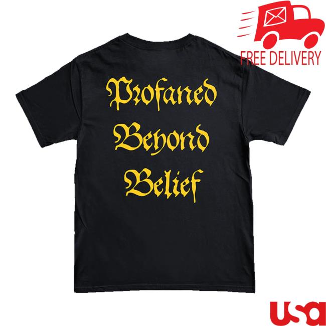 Reality Fade Shop Merch Store Scattered Remnants Profaned Beyond Belief T-Shirt