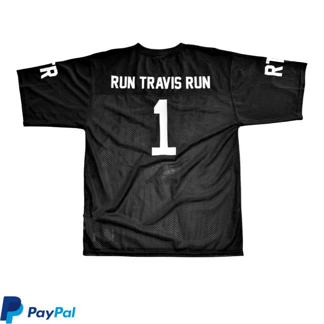 Run Travis Run Merch Store Rtr Black Mesh Jersey