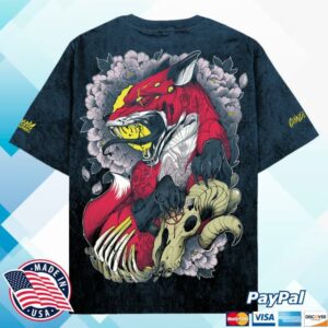 Staycold Apparel Store Merch Zombie Fox Tee