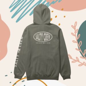 Tackle World Merch Shop Salty Crew Signage Fleece Hoodies