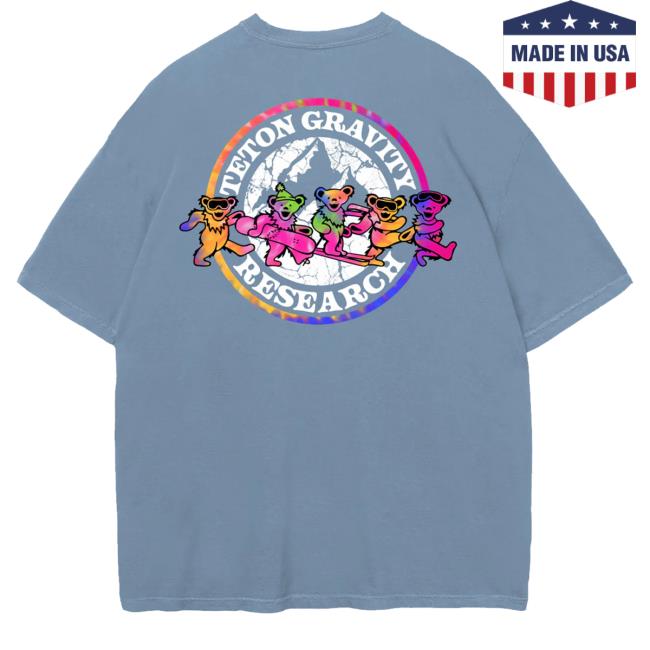 Teton Gravity Merch Shop Grateful Dead X Tgr Shred Bears Summit Tee 3 Teton Gravity Merch Shop Grateful Dead X Tgr Shred Bears Summit Tee