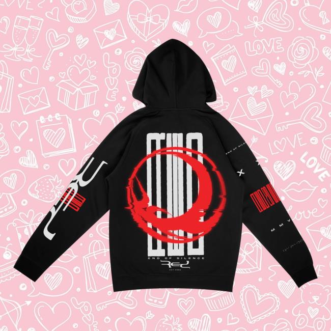 The Band Red Shop Merch End Of Silence Hoodie 3 The Band Red Shop Merch End Of Silence Hoodie
