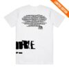 The Cure Merch Shop The Cure Festival Summer White T-Shirt 6 The Cure Merch Shop The Cure Festival Summer White T-Shirt