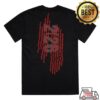 The Cure Merch Shop Vertical Festival Summer Black Red T-Shirt