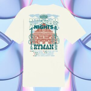 The Opry Shop Merch Shop Ryman Bluegrass Nights 2026 T-Shirt