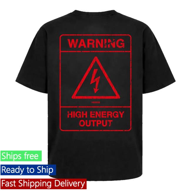 The Revealed Clothing Store Merch Hardwell Warning T-Shirt 3 The Revealed Clothing Store Merch Hardwell Warning T-Shirt