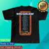 Tim Mcgraw Shop Merch Pawn Shop Guitar Tour Black Dateback T-Shirt