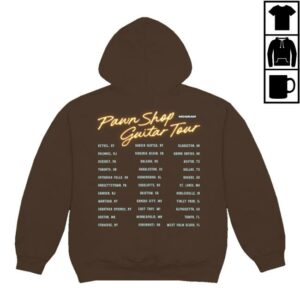 Tim Mcgraw Store Merch Pawn Shop Guitar Tour Dateback Hoodie