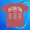 Ty Myers Merch Store Red 'Let Em Talk' Legal Tour Tee