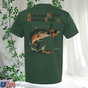 Tyler Childers Merch Shop Store Hickman Holler Bass Fishing T-Shirt
