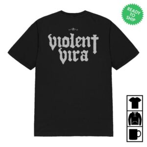 Violent Vira Store Merch Shop Burn Me Church T-Shirt