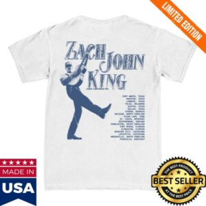 Zach John King Merch Shop Photo Tour Tee