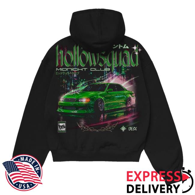 The Hollowsquad Merch Shop Midnight Club Chaser Hoodie 3 the hollowsquad merch shop Midnight Club Chaser Hoodie
