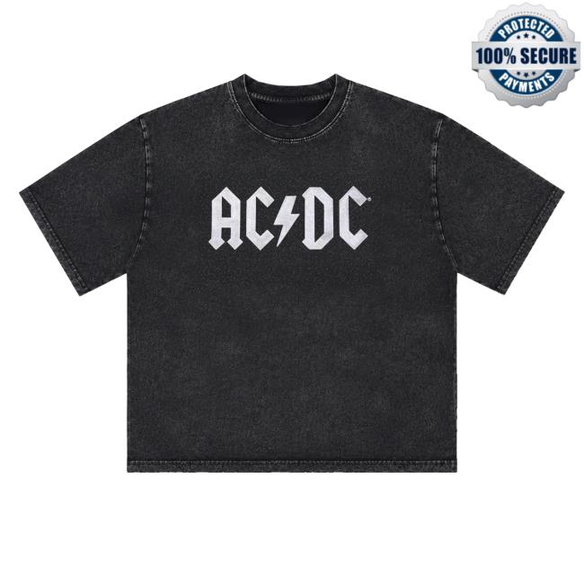 Acdc Merch Shop Store Back In Black Anniversary Reflective Ink T-Shirt 5 Acdc Merch Shop Store Back In Black Anniversary Reflective Ink T-Shirt