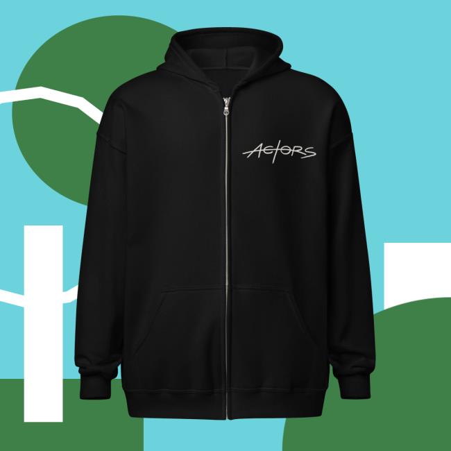 Actors The Band Merch Shop Acts Of Worship Heavy Blend Zip Hoodie