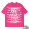 Against Lab Store Merch Shop Quote Bleed Tee Pink 2 Against Lab Store Merch Shop Quote Bleed Tee Pink
