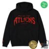 Atliens Merch Destruction Of A Ufo Hoodied