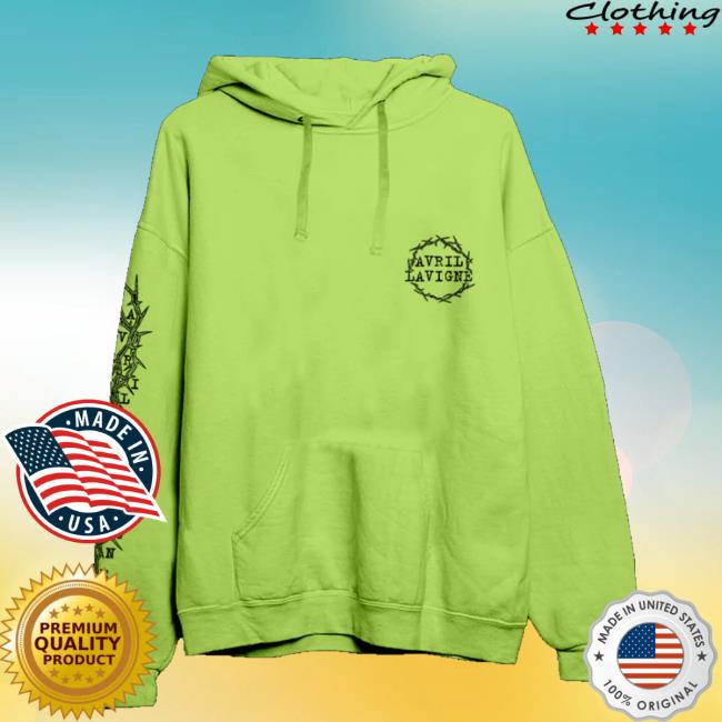 Avril Lavigne Store Merch Smile Hoodies