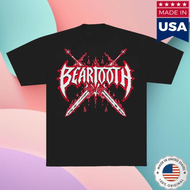 Beartooth Band Shop Merch Axe Knight Tee 5 Beartooth Band Shop Merch Axe Knight Tee