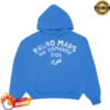 Bruno Mars Store Merch Shop The Romantic Tour Blue Hoodie