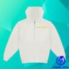 Chris Lake Merch Store La '26 Zip-Up Hoodie White