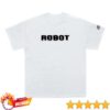 Daft Punk Merch Shop Human After All White Robot T-Shirt