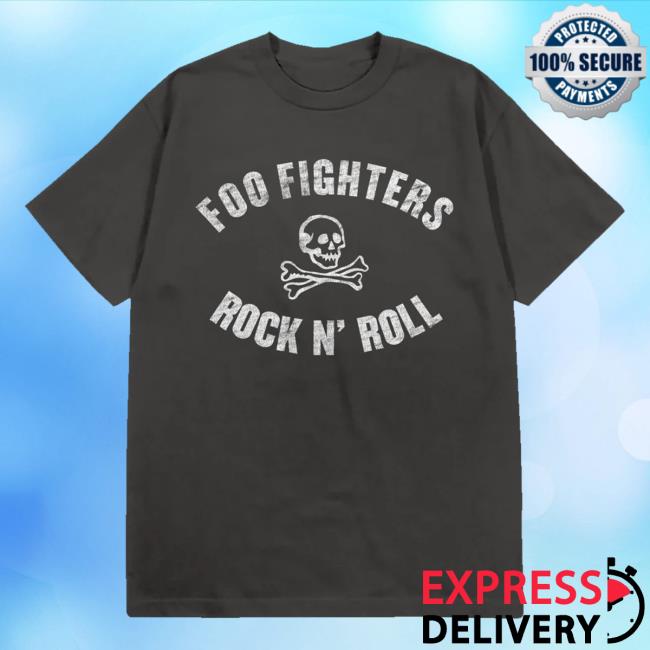 Foo Fighters Merch Shop Rock N Roll Skeleton 2026 Tour Tee 5 Foo Fighters Merch Shop Rock N Roll Skeleton 2026 Tour Tee