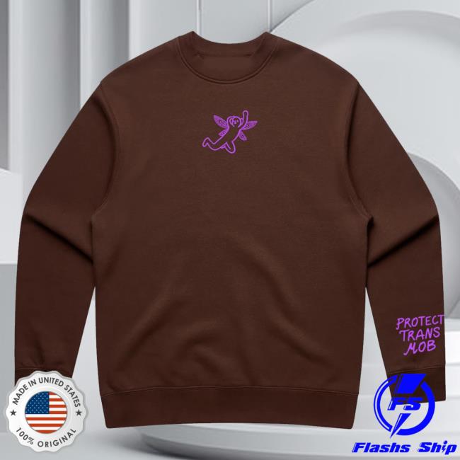 Gammin Threads Merch Shop Protect Trans Mob Crew Neck