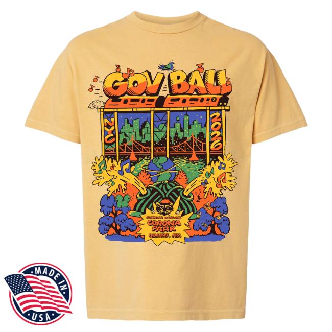 Governors Ball Music Festival Merch Shop Aa X Marte X Gb Lineup Tee 5 Governors Ball Music Festival Merch Shop Aa X Marte X Gb Lineup Tee