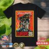 Megadeth Merch Shop Over Europe Itin Tee