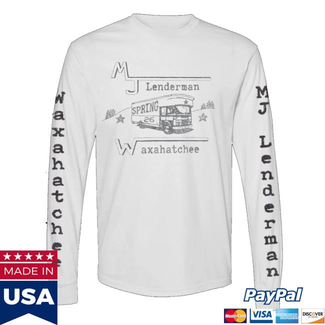 Mj Lenderman Store Merch Shop Tour 2026 Ls T-Shirt 5 Mj Lenderman Store Merch Shop Tour 2026 Ls T-Shirt