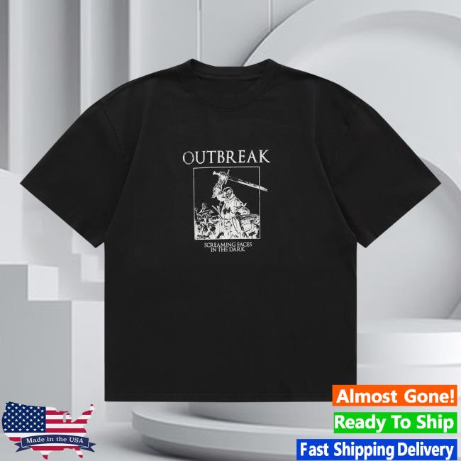 Outbreak Merch Store Outbreak Screaming Knight Tee