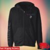 Prince Merch Shop Timeless Silhouette Zip Hoodie