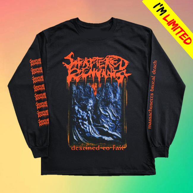 Reality Fade Shop Merch Store Scattered Remnants Destined To Fail Long Sleeve