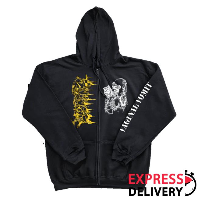 Reality Fade Shop Merch Store Scattered Remnants Profaned Beyond Belief Zip Up Hoodie
