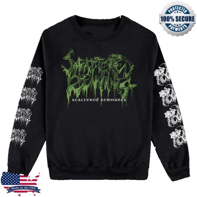 Reality Fade Shop Merch Store Scattered Remnants Unforgiving Musical Warfare Crewneck