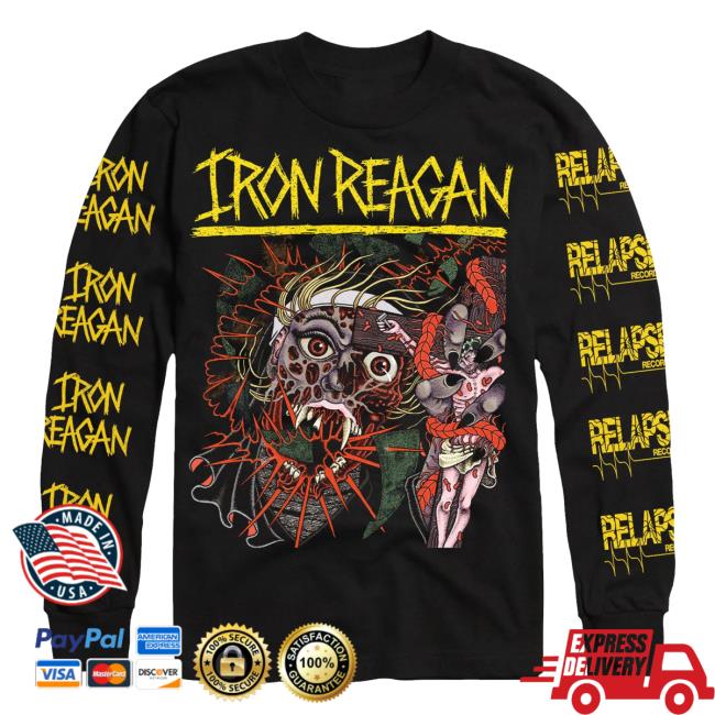 Relapse Records Merch Shop Store Iron Reagan Demonetization Longsleeve 5 Relapse Records Merch Shop Store Iron Reagan Demonetization Longsleeve