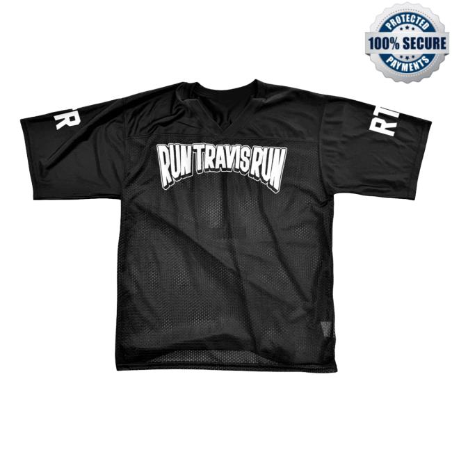 Run Travis Run Merch Store Rtr Black Mesh Jersey