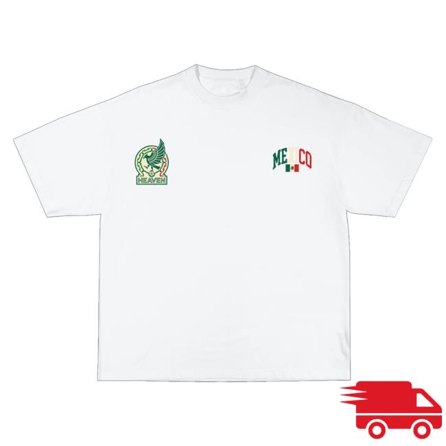 Sent2heaven Merch Shop Mexico White T-Shirt
