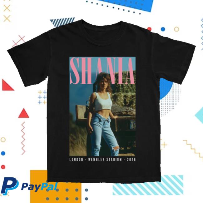 Shania Twain Uk Merch Shop Wembley Event Tee 5 Shania Twain Uk Merch Shop Wembley Event Tee