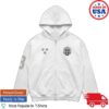 Swedish House Mafia Merch Shop World Cup Zip Hoodie White