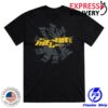 The Cure Merch Shop Festival Summer Dateback Black Yellow T-Shirt