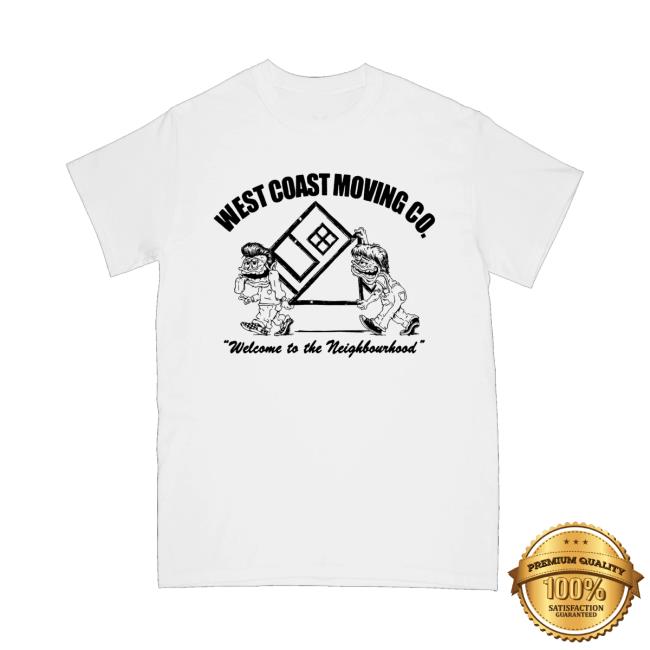 The Neighbourhood Merch Shop West Coast Moving Co. Tee