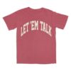 Ty Myers Merch Store Red 'Let Em Talk' Legal Tour Tee