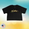 156 Silence Merch Store 156 Silence - Gold Logo Crop Top
